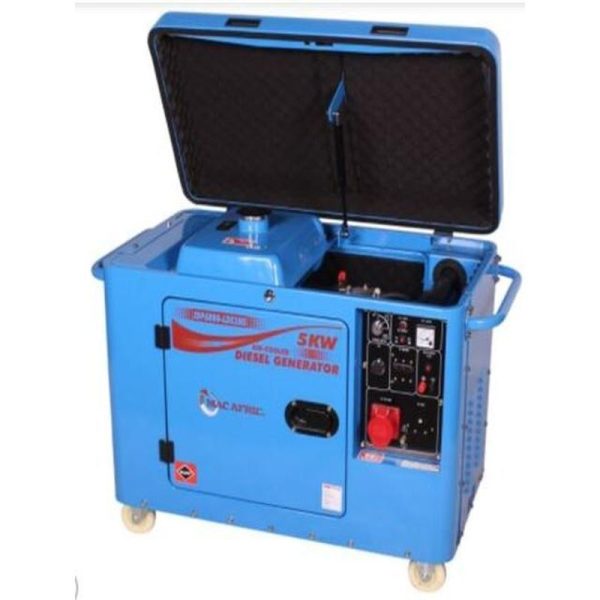 6.5KVA 5KW 380V ENCLOSED TYPE DIESEL GENERATOR - Image 3