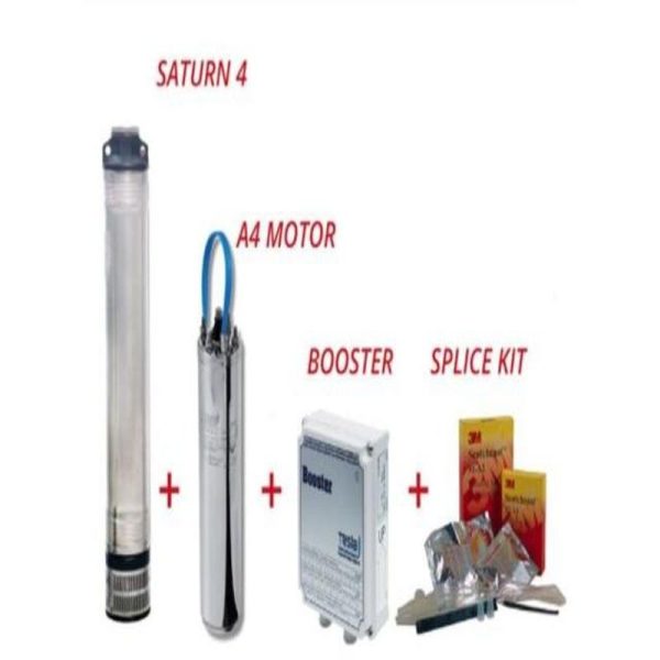 0.56KW BOREHOLE PUMP EMP21 C/WITH CONTROL BOX + SPLICE KIT - Image 3