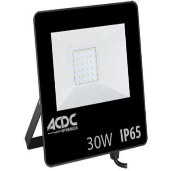 30W LED FLOOD LIGHT 220-240VAC COOL WHITE MIN IP65 - Image 4
