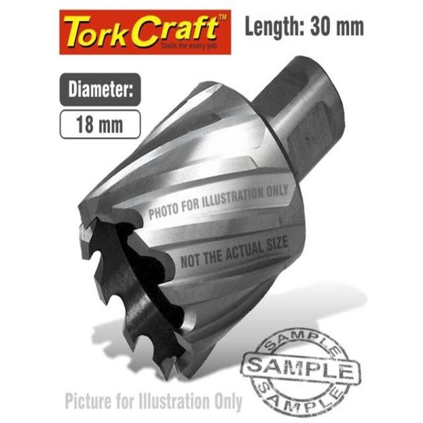 ANNULAR HOLE CUTTER HSS 18X30MM - Image 3