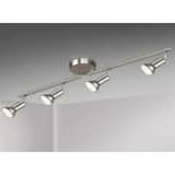 SILVER LED CEILING LAMP,INTEGRATED 6000K LED 18W DIA 330MM HEIGHT 90MM - Image 3