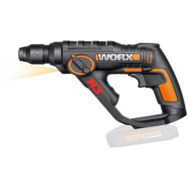 ROTARY HAMMER DRILL SDS H3 20V WORX - Image 3