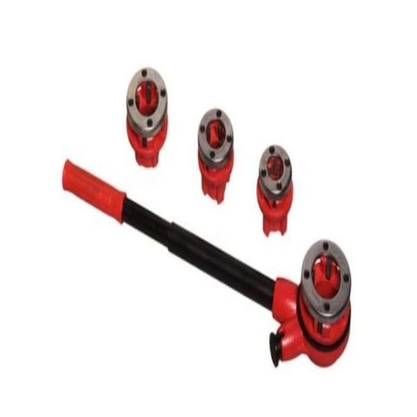 4PCE RATCHETING PIPE DIE THREADER 1/2,3/4,1, & 1.1/4" SIZES - Image 3