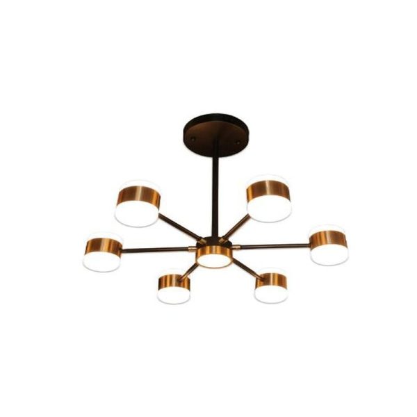 REVOLVER LAMP PENDANT INTEGRATED LED 3000K-3300K DIA:570MM HEIGHT 625MM - Image 3