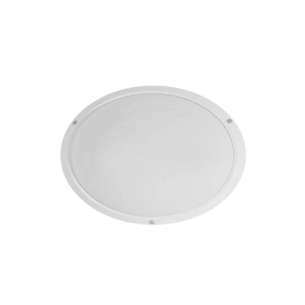 EURO OPAL CEILING/WALL LIGHT WHITE E27 100W 220V-240V IP55 - Image 3