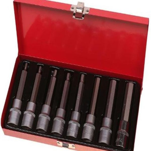 8PCE ALLEN KEY SOCKET BIT SET - Image 3