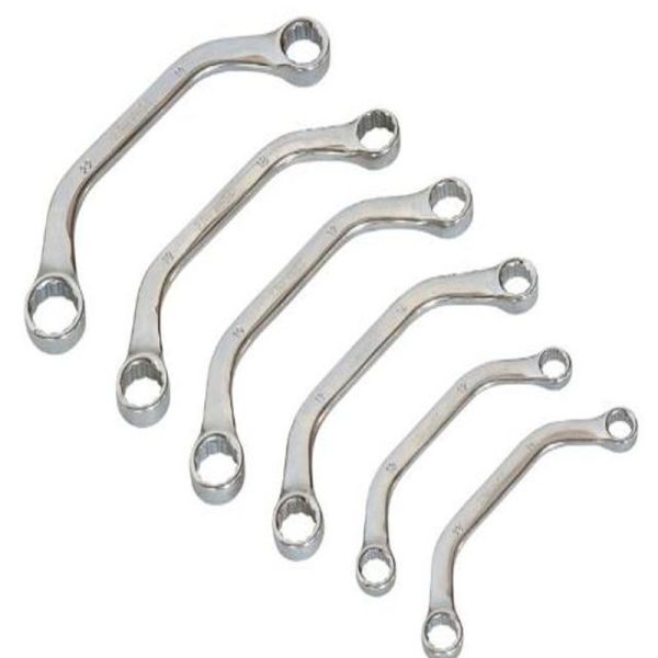 6PCE HALF MOON SPANNER SET CRV - Image 3