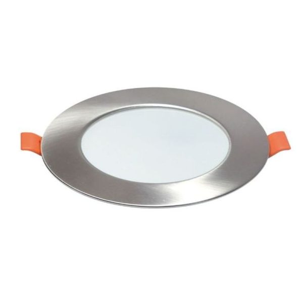 SLIM PANEL ROUND DOWNLIGHT SILVER 3WATT AC85-265V - Image 3