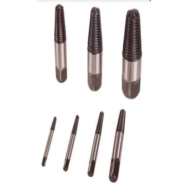 8PCES SCREW EXTRACTOR FINE THREAD ALLOY STEEL - Image 3