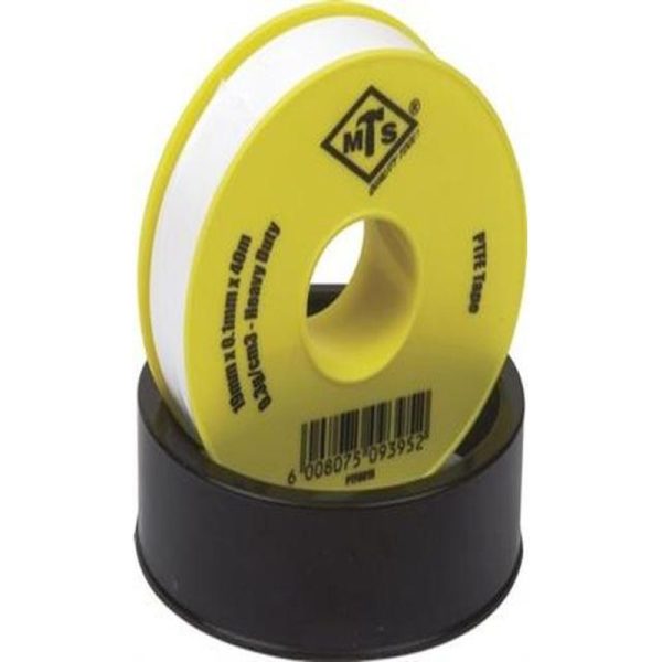 TAPE PTFE THREADSEAL 12MM X 40MX100MIC - Image 5