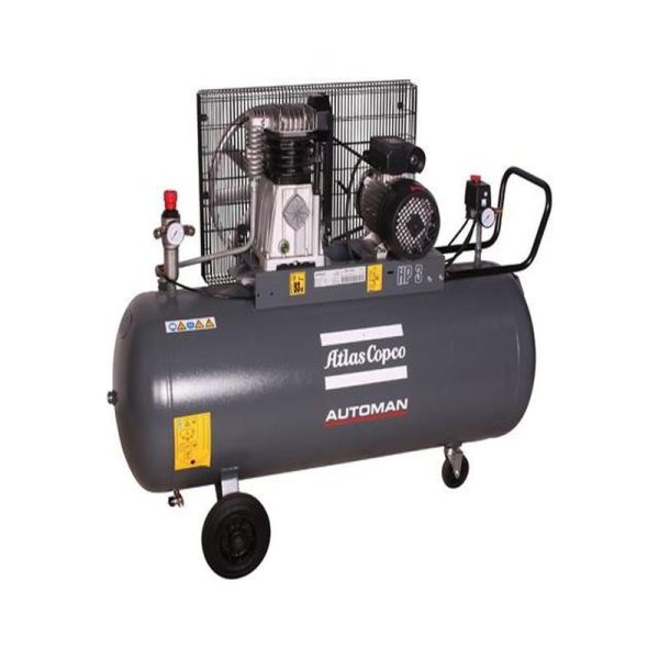 COMPRESSOR ATLAS COPCO 200 LITER 2.2KW 10 BAR 220V - Image 3