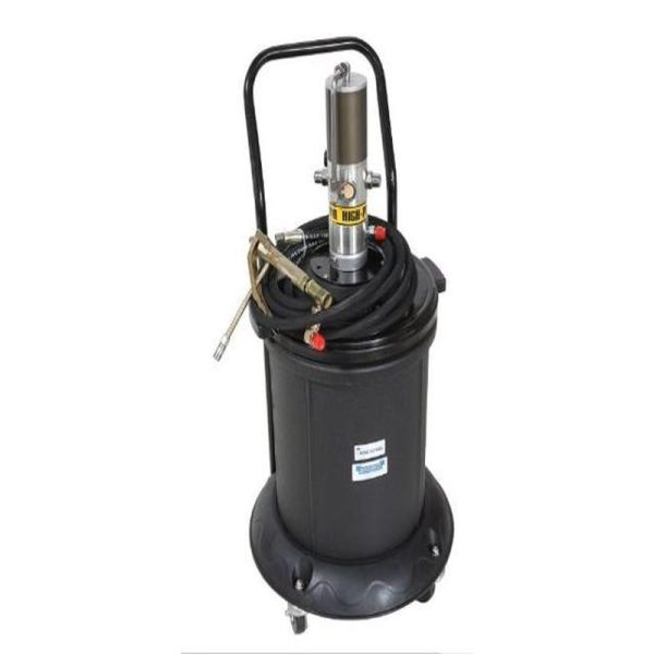 PNEUMATIC GREASE PUMP WITH TROLLEY & GUN - Image 3