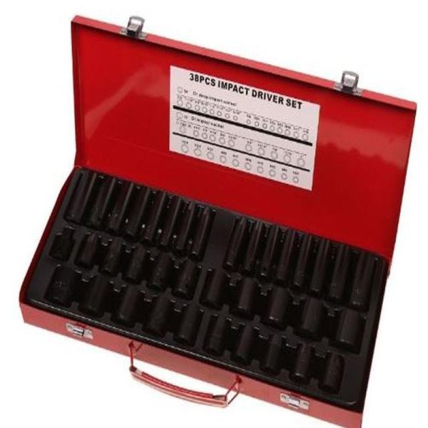 38PCE STEEL IMPACT SOCKET SET - Image 3