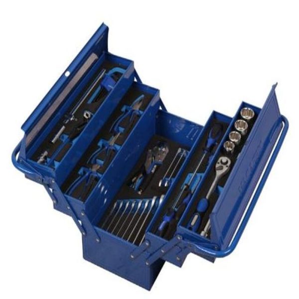 63PCE PROFESSIONAL MACAFRIC TOOL BOX KIT - Image 3