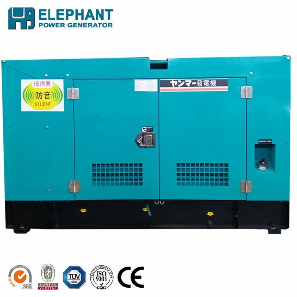 16KVA DIESEL FAWDE GENSET IN WEATHERPROOF ENCLOSURE ATS INCLUDED 3 PHASE