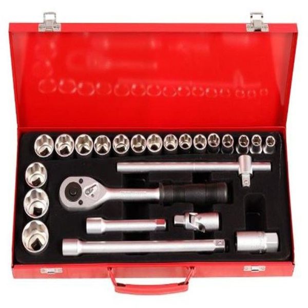 24PCE HEXA HARDENED C/V SUPERLOCK MET/IMP SOCKET SET - Image 3