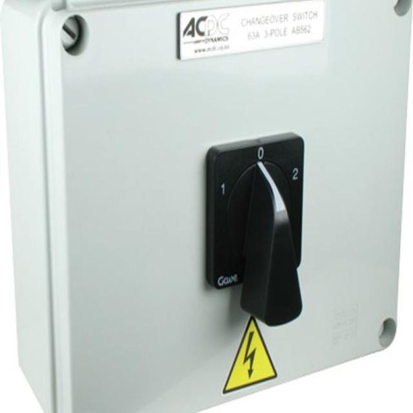 AB562-63A CHANGE OVERSWITCH 63A 2P ENCLOSURE - Image 6