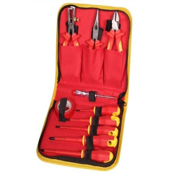 10 PCE ELECTRICIAN TOOL SET - Image 3