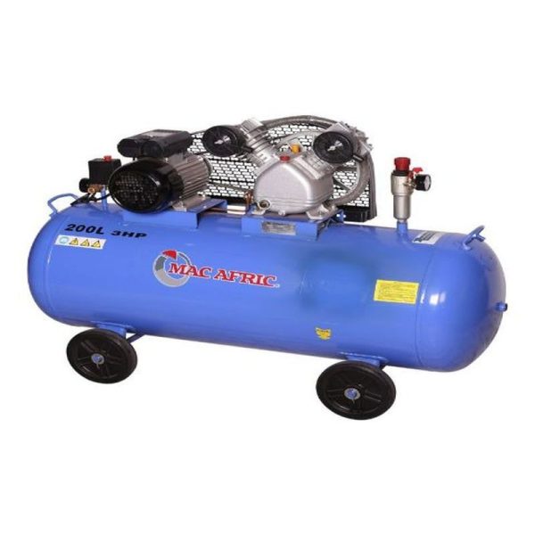 MAC-AFRIC V-HEAD 200L 2.2KW 3HP COMPRESSOR (V-0.25EU/200L) - Image 5