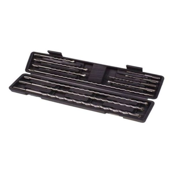SDS PLUS 11 PCE HAMMER DRILL SET - CARBIDE - 6/8/10X150MM - Image 5