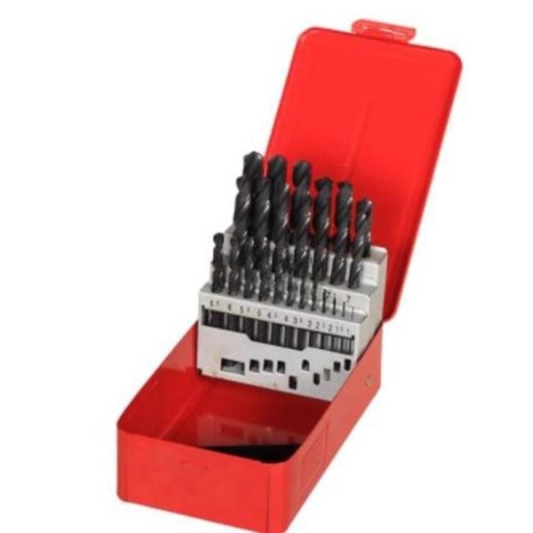 25 PCE ROLL FORGED DRILL BIT SET (METAL CASE)(NR00025) - Image 6