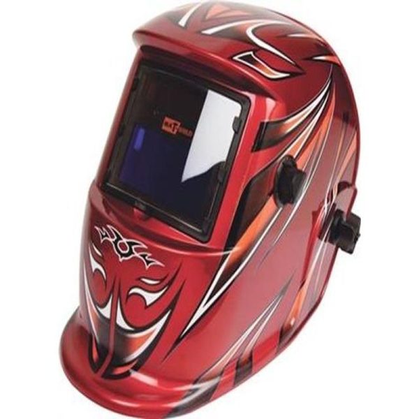 HELMET WELING AUTO DARK GRIND OPT RED - Image 3
