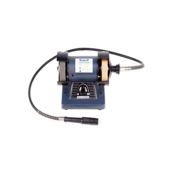 MULTI PURPOSE BENCH GRINDER WITH FLEXIBLE SHAFT TOOL - Image 3
