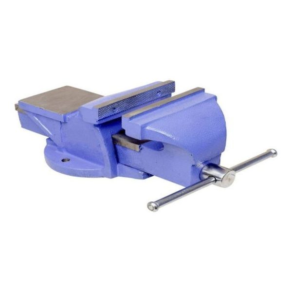 6 INCH (150MM) FIXED BASE CAST IRON BENCH VICE - Image 5