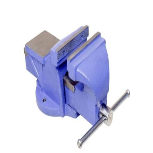 6 INCH (150MM) FIXED BASE CAST IRON BENCH VICE - Image 6