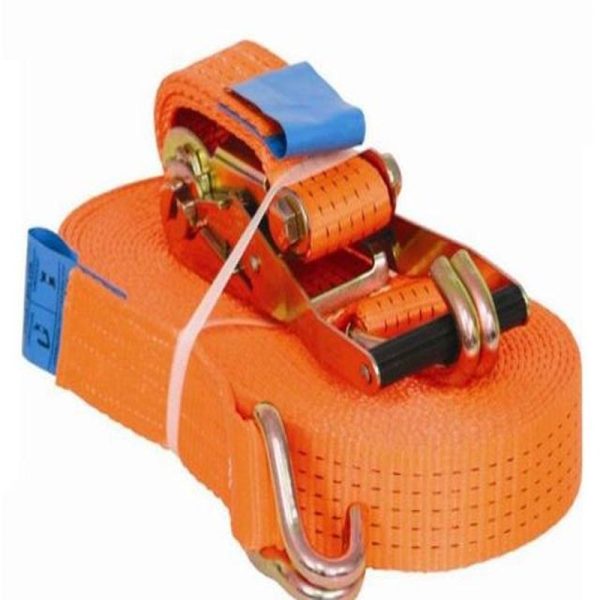 50MM X 9M H/D RATCHET TIE DOWN SET ORANGE PREMIUM - Image 3