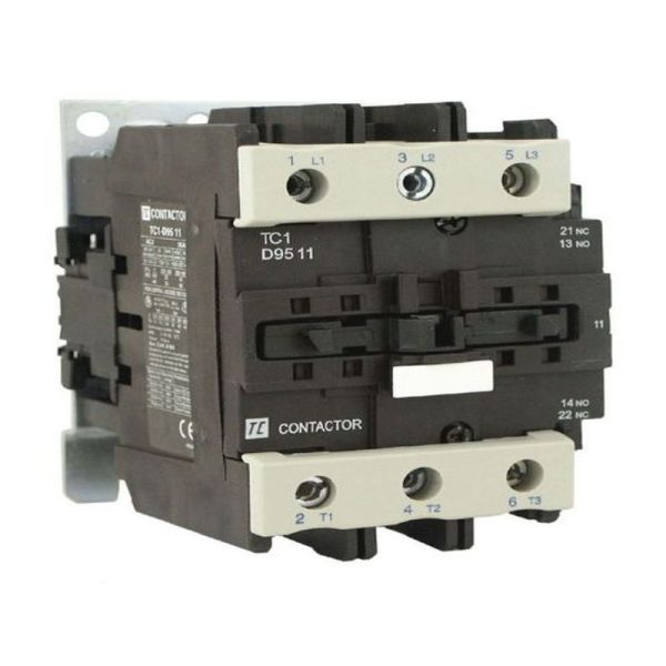 45kW 400V 95A 3P CONTACTOR 1NO+1NC 415VAC COIL - Image 5