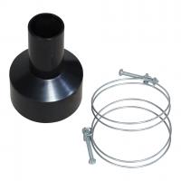DUST EXTRACTOR ACC KIT 2.5M HOSE 1X402RED  2 H/CLAMP