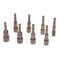 8PCE MAGNETIC NUT SOCKET 6,7,8,9,10,11,12,13