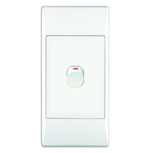 1-LEVER 2-WAY SWITCH 2X4 C/W WHITE COVER PLATE - Image 6