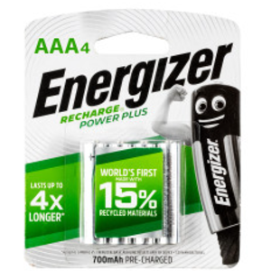 ENERGIZER RECHARGE 700MAH AAA 4PACK