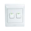 4-LEVER 1-WAY SWITCH 2X4 C/W WHITE COVER PLATE - Image 5