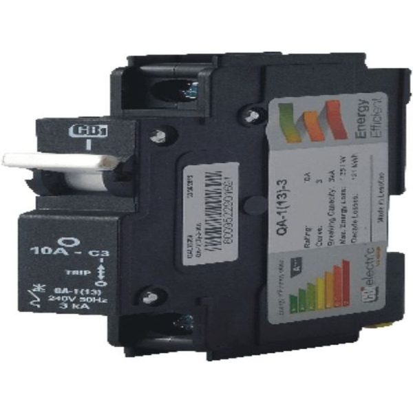 QA1 10A 1P 3KA CBI WHT TOGGLE - Image 3