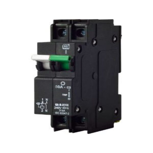 QA1 15A 1P 3KA CBI WHT TOGGLE - Image 3