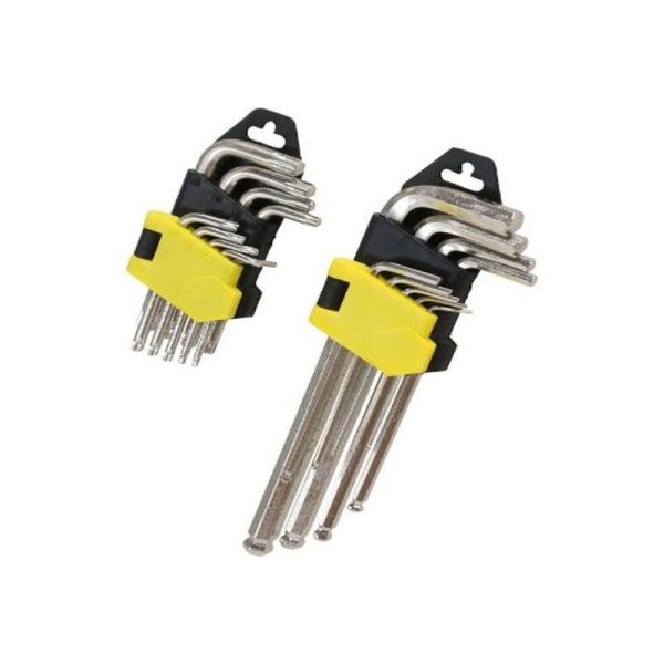 18 PCE HEX KEY & T/STAR KEY SET - Image 5
