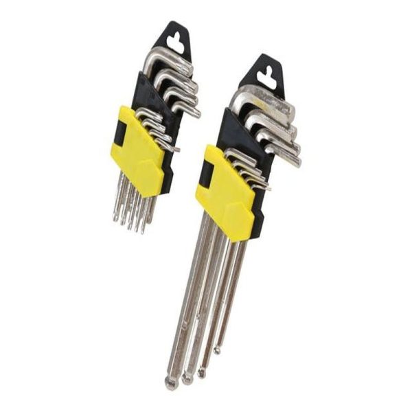 18 PCE HEX KEY & T/STAR KEY SET - Image 6