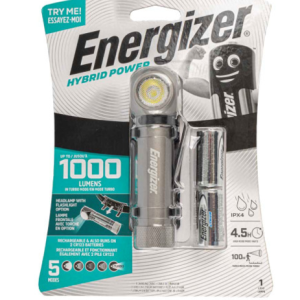 ENERGIZER HYBRID HIG PERFORMANCE HEADLAMP+FLASHLIGHT 1000LM
