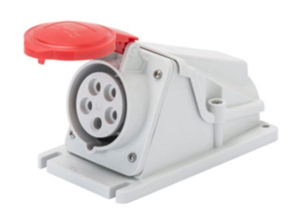 32A 2P+E 400V 90DEGREE SOCKET