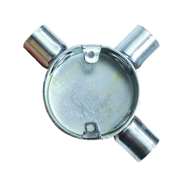 25MM 3 WAY GALV BOX