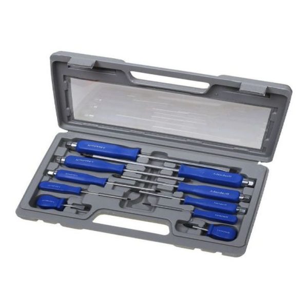 10PCE ALL PURPOSES SCREWDRIVER SET W/BOL - Image 5