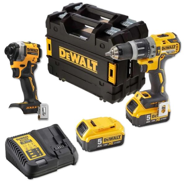 IMPACT DRILL 13MM & JIGSAW 20V X 2