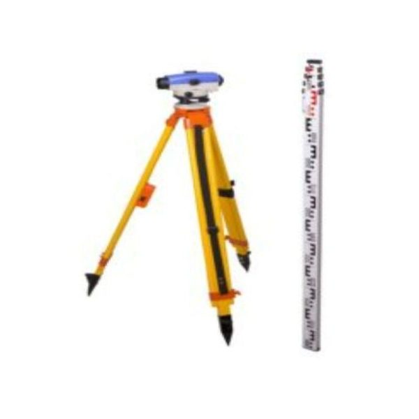 AUTO.LEVEL INCL. TRIPOD & STAFF - Image 5
