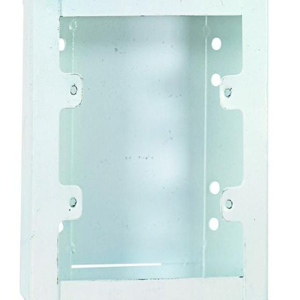 4X4 CLOSED BACK STEEL EXTENSION BOX SURFACE MOUNT - Image 6