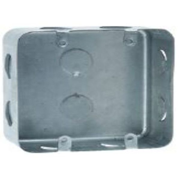 4X4 METAL FLUSH WALL BOX (105.5X105.5X50D mm) - Image 5