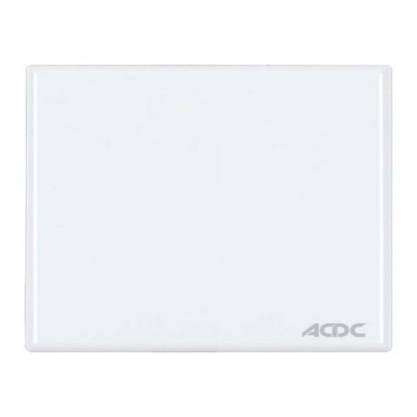 BLANK WHITE STEEL COVER PLATE 4X4 - Image 5