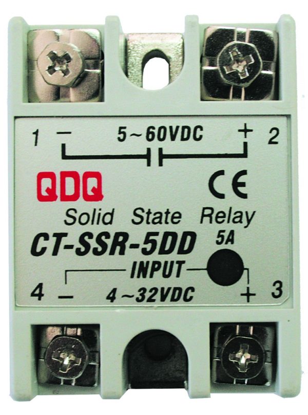 5ADC SSR IN 3-32VDC OUT 3-60VDC